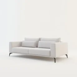 Best Instilo Sofa rozkładana 3-osobowa beżowa AVIGNON