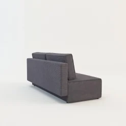 Mavik Sofy^Sofa rozkładana 3-osobowa ciemnoszara UNO