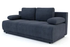 Sofy^Sofa rozkładana 3-osobowa granatowa AGRI