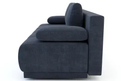 Sofy^Sofa rozkładana 3-osobowa granatowa AGRI