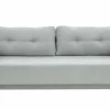 Sofy^Sofa rozkładana 3-osobowa jasnoszara TAMPA