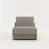New Sofa rozkładana 1-osobowa jasnoszara MATI I