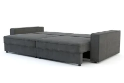 Sofy^Sofa rozkładana 4-osobowa MARKOS szara