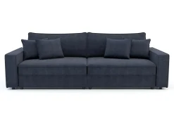 Best Sofa rozkładana 4-osobowa MARKOS ciemnoniebieska
