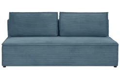 Mavik Sofy^Sofa rozkładana 3-osobowa niebieska UNO