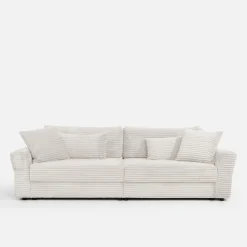 New Sofa rozkładana 4-osobowa NOEMI kremowy