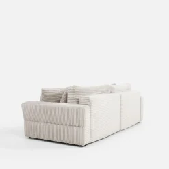 New Sofa rozkładana 4-osobowa NOEMI kremowy