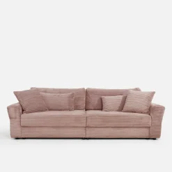 New Sofa rozkładana 4-osobowa NOEMI pudrowy róż