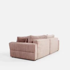 New Sofa rozkładana 4-osobowa NOEMI pudrowy róż