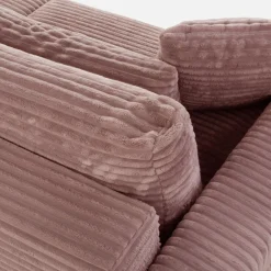 New Sofa rozkładana 4-osobowa NOEMI pudrowy róż