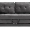 Sofy^Sofa rozkładana 2-osobowa szara WARIANO
