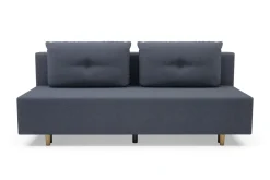 Exline Sofy^Sofa rozkładana 3-osobowa szara OTTA BIS