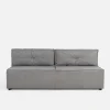 VOTI Sofy^Sofa rozkładana 3-osobowa szara GRIS