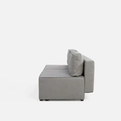 VOTI Sofy^Sofa rozkładana 3-osobowa szara GRIS