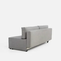 VOTI Sofy^Sofa rozkładana 3-osobowa szara GRIS