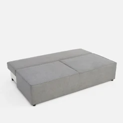 VOTI Sofy^Sofa rozkładana 3-osobowa szara GRIS