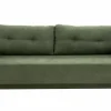 Sofy^Sofa rozkładana 3-osobowa zielona TAMPA