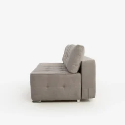 Sofy^Sofa rozkładana piaskowa ROSIE