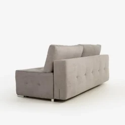 Sofy^Sofa rozkładana piaskowa ROSIE