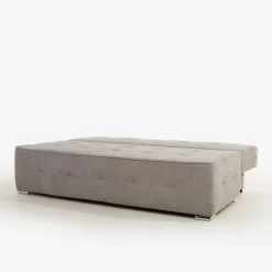Sofy^Sofa rozkładana piaskowa ROSIE