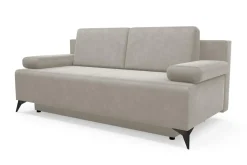 Discount Sofa rozkładana popielata CASEY