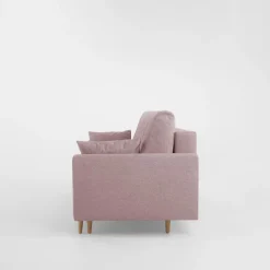 Outlet Exline Sofa rozkładana różowa MOZI