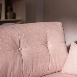 Outlet Exline Sofa rozkładana różowa MOZI
