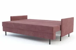 Exline Sofy^Sofa rozkładana różowa NELLY