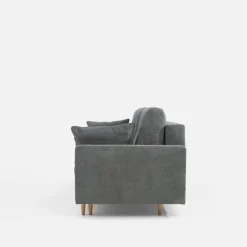 Online inny Sofa rozkładana szara AURA