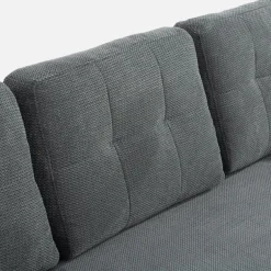 Online inny Sofa rozkładana szara AURA