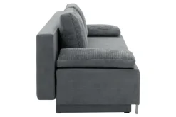 Sale Sofa rozkładana szara ELBA