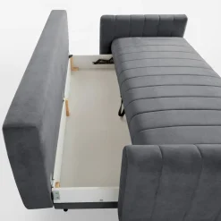 New Instilo Sofa rozkładana szara MARION