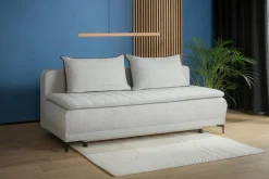 Discount Sofa rozkładana szara MOLISE