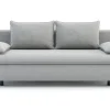Sofy^Sofa rozkładana szara PASO