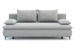 Sofy^Sofa rozkładana szara PASO