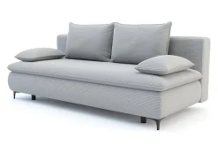 Sofy^Sofa rozkładana szara PASO