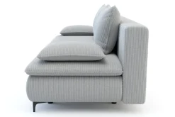 Sofy^Sofa rozkładana szara PASO