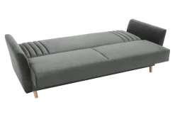 Hot Sofa rozkładana szara PORTO