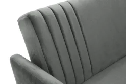 Hot Sofa rozkładana szara PORTO