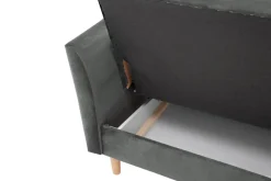 Hot Sofa rozkładana szara PORTO