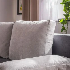 inny Sofy^Sofa rozkładana szara SALINA