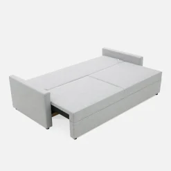 Online Sofa rozkładana szara TAGO