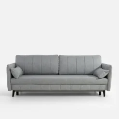 Discount Softi Sofa rozkładana szara VANNES BIS