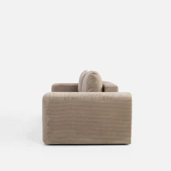 inny Sofy^Sofa rozkładana sztruksowa beżowa URBAN