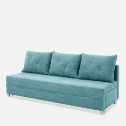 Hot Sofa rozkładana turkusowa FIORE