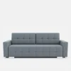 Online Sofa rozkładana z pikowaniem szara LILA