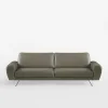 Trend Line Sofy^Sofa skórzana 3 osobowa SPRING szara