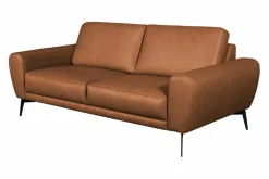 Trend Line Sofy^Sofa skórzana brązowa 3 os SPRING