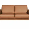 Trend Line Sofy^Sofa skórzana brązowa 2 os SPRING