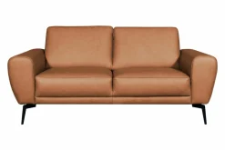 Trend Line Sofy^Sofa skórzana brązowa 2 os SPRING